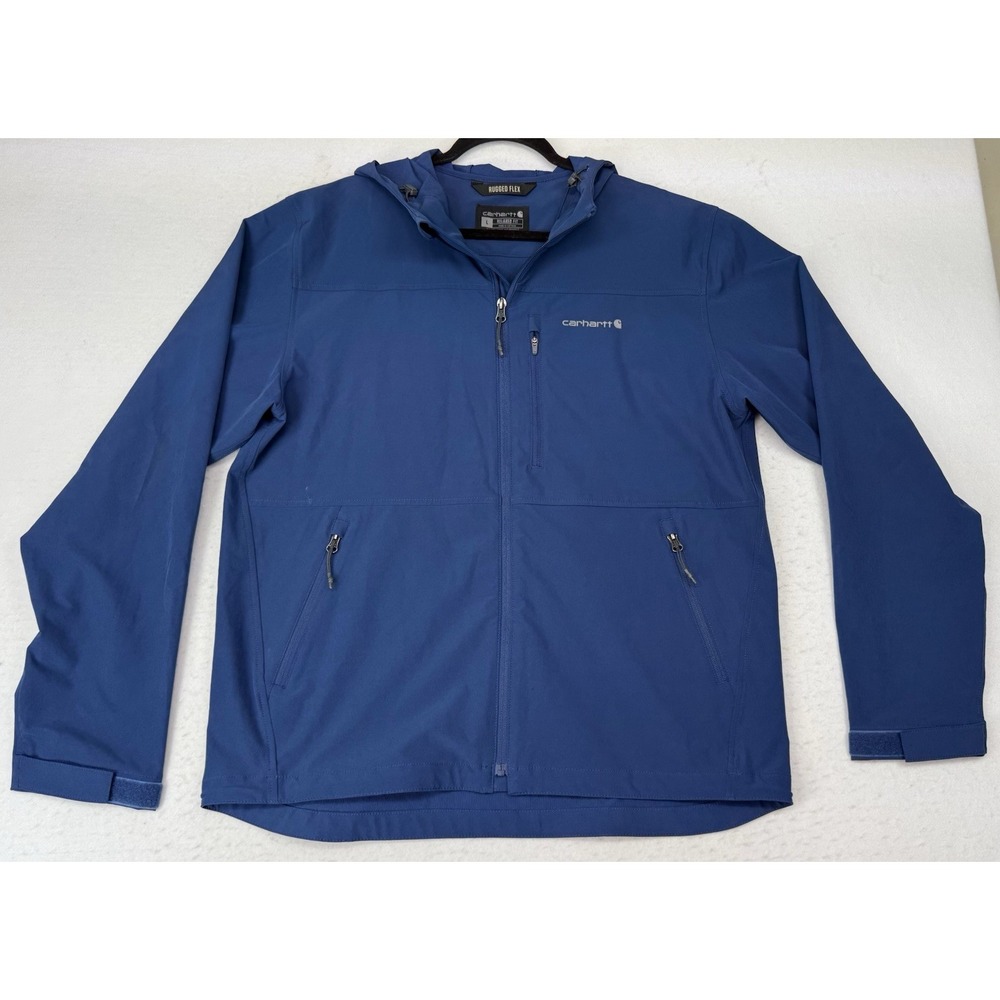 Carhartt Rugged Flex Force Pheonix Jacket (2025 Model) Mens Large Blue Full Zip